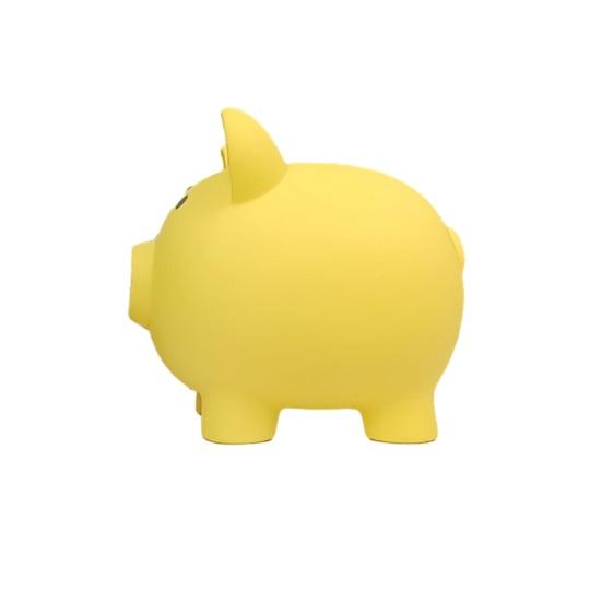 Cartoon Pig Vinyl Piggy Bank, Shatterproof Coin Cash Storage Container, Children Money Saving Box Decoration, Girls for Boys Girls