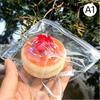 1Pcs Soft Taba Strawberry Blueberry Soufflé Fidget Toy Portable Sensory Stress Relief Toy for Travel Relax
