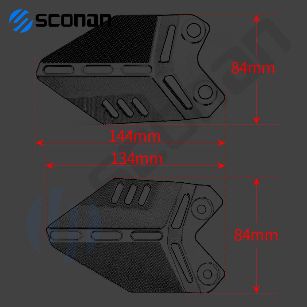 For KAWASAKI Z650RS Z 650RS Z650 RS Z 650 RS 2022 2023 Motorcycle Accessories Heel Guard Rearset Plate Foot Peg