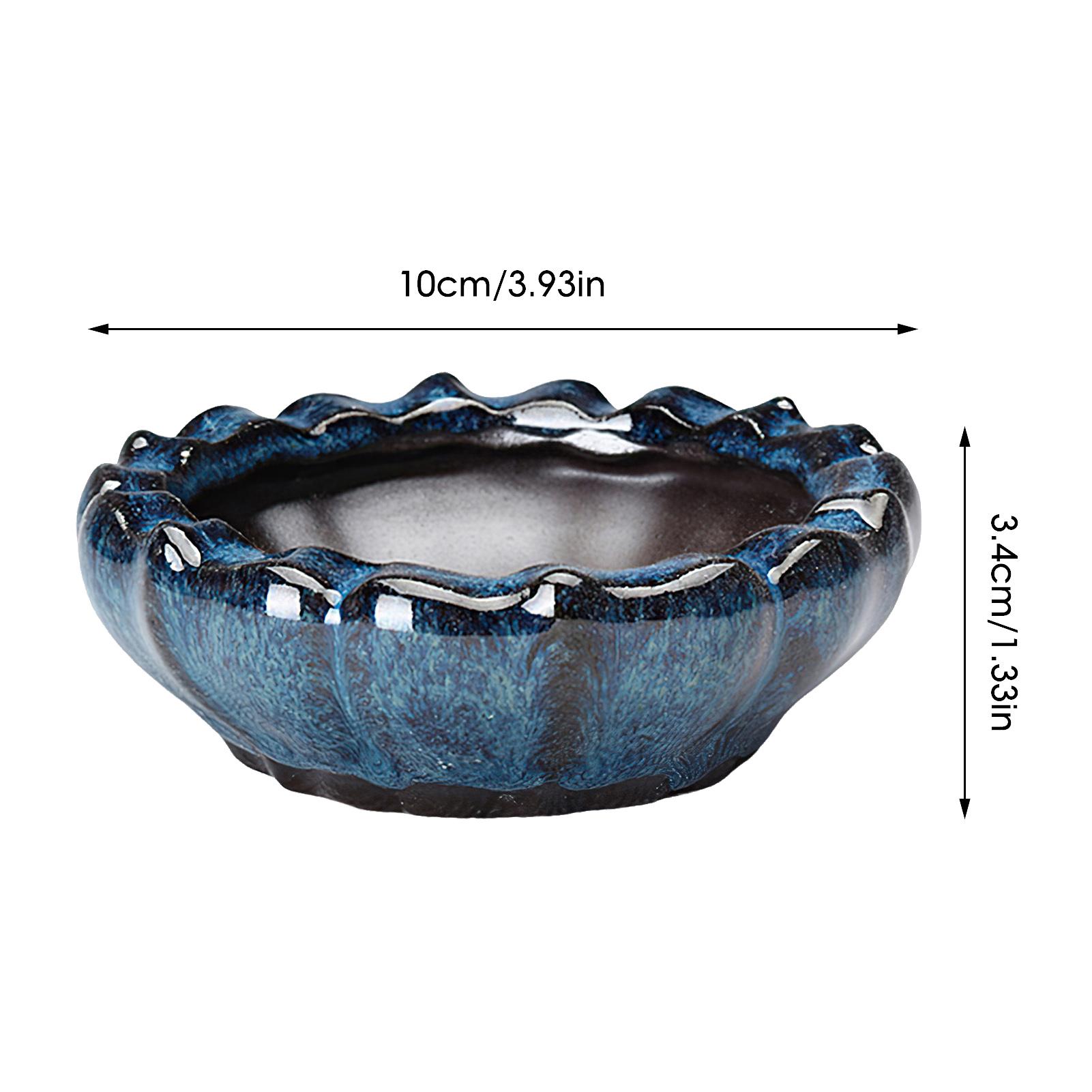 

Керамический цветочный горшок с дренажным отверстием в китайском стиле, ваза для лилий и суккулентов, горшок для посадки орхидей, украшение для дома, садовые принадлежности