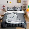 Charming Grumpy Seal Sass. Bedding Sets Duvet Covers Pillowcases(1* Duvet Cover 2* Pillowcases Without Duvet Insert)