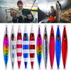 5Pcs Hard Metal Slow Pitching Jigs Freshwater Saltwater Fishing Glow Lures Sea Fishing Lures Swimbait