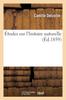 Libro Etudes Sur l'Histoire Naturelle