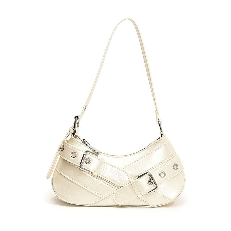 Niche Design Bag Women's New Fashion Trend Single Shoulder Underarm Backpack Versatile Casual Portable Baguette Bag