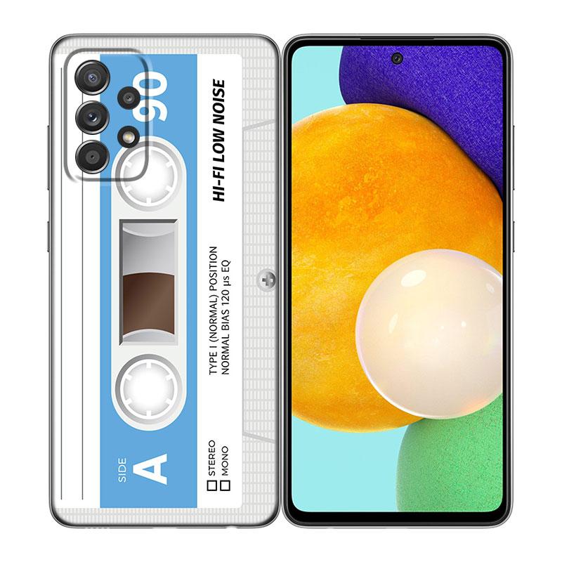 Etui na telefon w kształcie radia kasetowego dla Samsunga A04 A21 A30 A50 A52 S A13 A14 A22 A23 A32 A53 A73 5G A11 A12 A31 A33 A51 A70 A71 A72