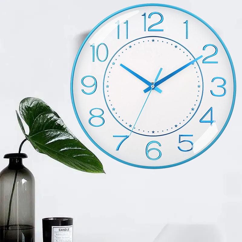 The Internet Is Hot Wall Clock Digital Scale Wall Clockminimalist Style Decorative Clock Suitable for Hom Send Friend