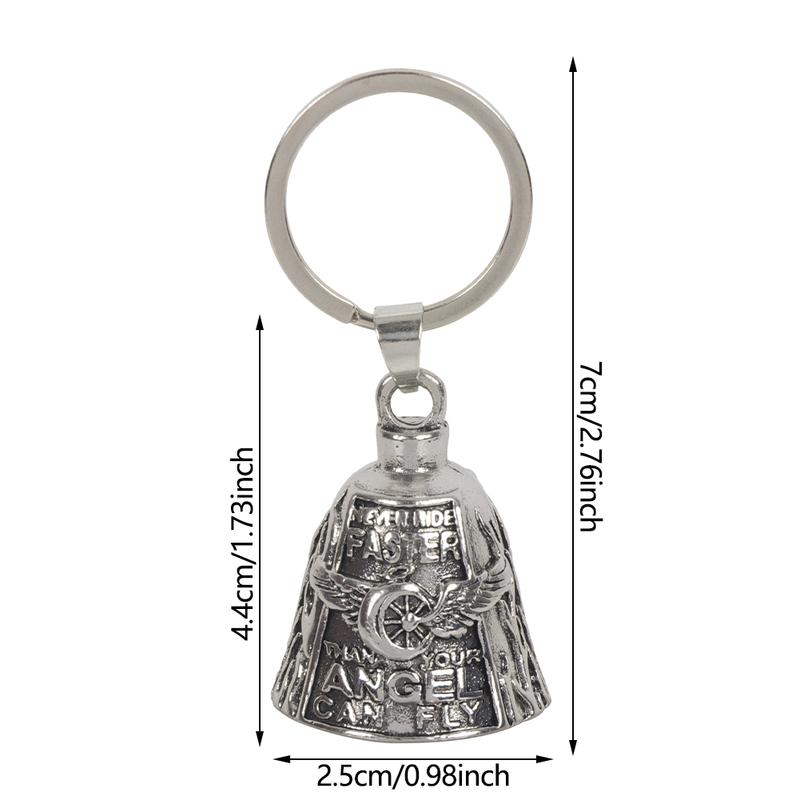 Campanella Ruota Ala d'Angelo per Moto Campanella da Equitazione Biker Accessori Decorativi per Moto per Biker Ciclista Regalo di San Valentino per Ciclista