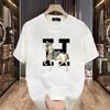SpringSummer Printed Pattern Sleeve TShirt Premium Roundneck Printed Style Comfortable and Casual Streetwear