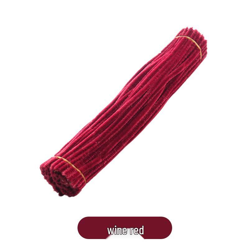 Buntes Chenilledraht DIY-Set: Verschlüsselte, veränderbare Pfeifenreiniger für pädagogische Kinderprojekte