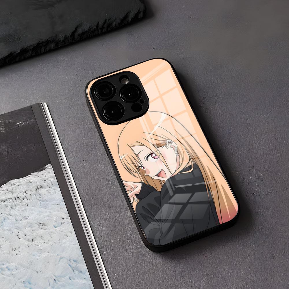 Sono Bisque Doll Wa Koi Wo Suru Phone Case For IPhone 17 Air 16 E Pro Max 15 14 13 Mini 12 Pro 11 Max Plus Black Glass Cover