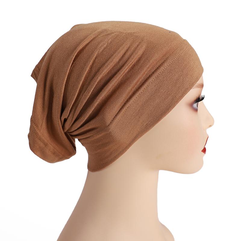 New Designs Muslim Underscarf Women Undercaps Cotton Jersey Headwrap Cover Inner Hijab Cap