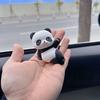 Ins-Style Cute Cartoon Panda Car Dashboard Ornament Car Aroma Diffuser Stone Gypsum Decoration Car Interior Accessories for Women