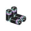 W130Car Accessories Carbon Fiber Wheel Tire Valve Caps Stem Case For Volkswagen Golf Passat Jetta Tiguan Polo GTI Beetle Vento Rline