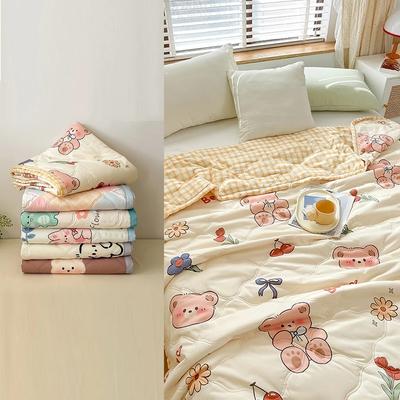 Summer Comforter Quilt Air Conditioning Quilt Bed Cover Sheet Quilted Cute Blanket Double Single Bed