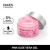 FACESCANADA Pink Aloe Vera Oil-Free Day Gel, 50g | 1.5% Hyaluronic Acid | Intense Hydration | Lightweight, Non Sticky  | No Alcohol & Parabens