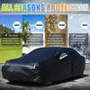 Full Car Cover for Nissan Qashqai Outdoor Use - Waterproof Snowproof Sunshade, Winter & Summer Auto Protection Accessories