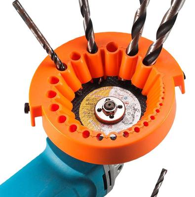 Drill Bit Sharpener for 2–13 Mm Drills Drill Bit Sharpening Fixture of Angle Grinder