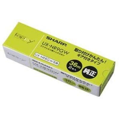 Sharp Fax Ink Ribbon A4 Width 36m Roll 1 Box (Summary) UX-NR9GW (2 Rolls) [x2 Sets]