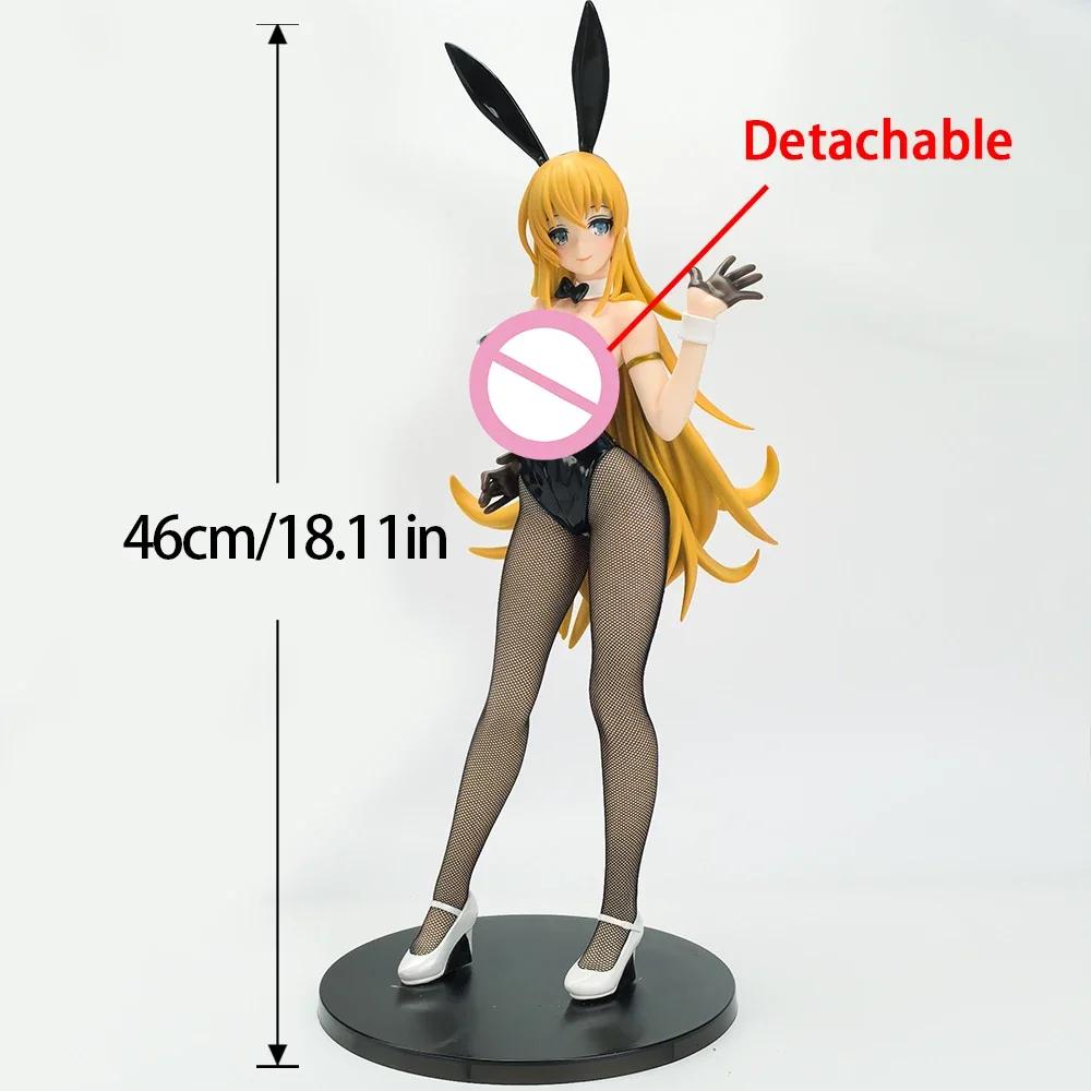 Eruru/Uss North Carolinal PVC Action MX NSFW Anime Bunny Girl Figure Figure Model Playthings Collection Doll Adult Statue Ornament