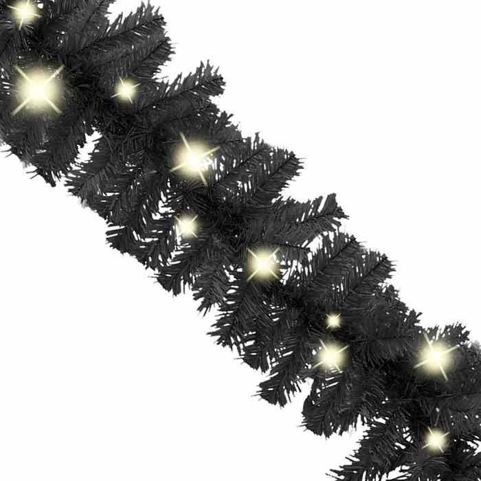 VidaXL Guirlande de Noël avec Lumières LED Guirlande Artificielle Décoration de Guirlande Ornement Jardin Arrière-cour 329191