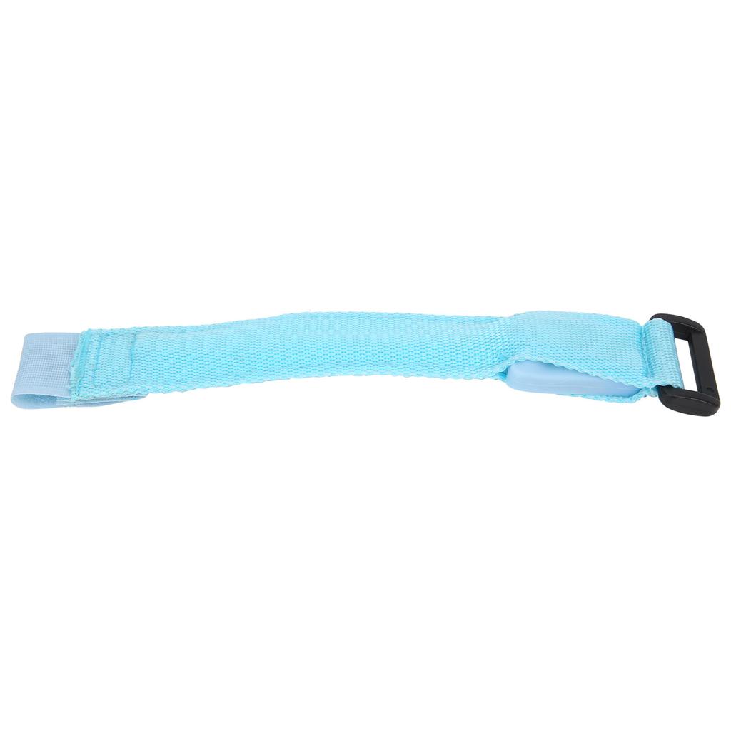 Braccialetto LED Regolabile Lampeggiante per Corsa all'Aperto Braccialetto Luminoso per Ciclismo Blu