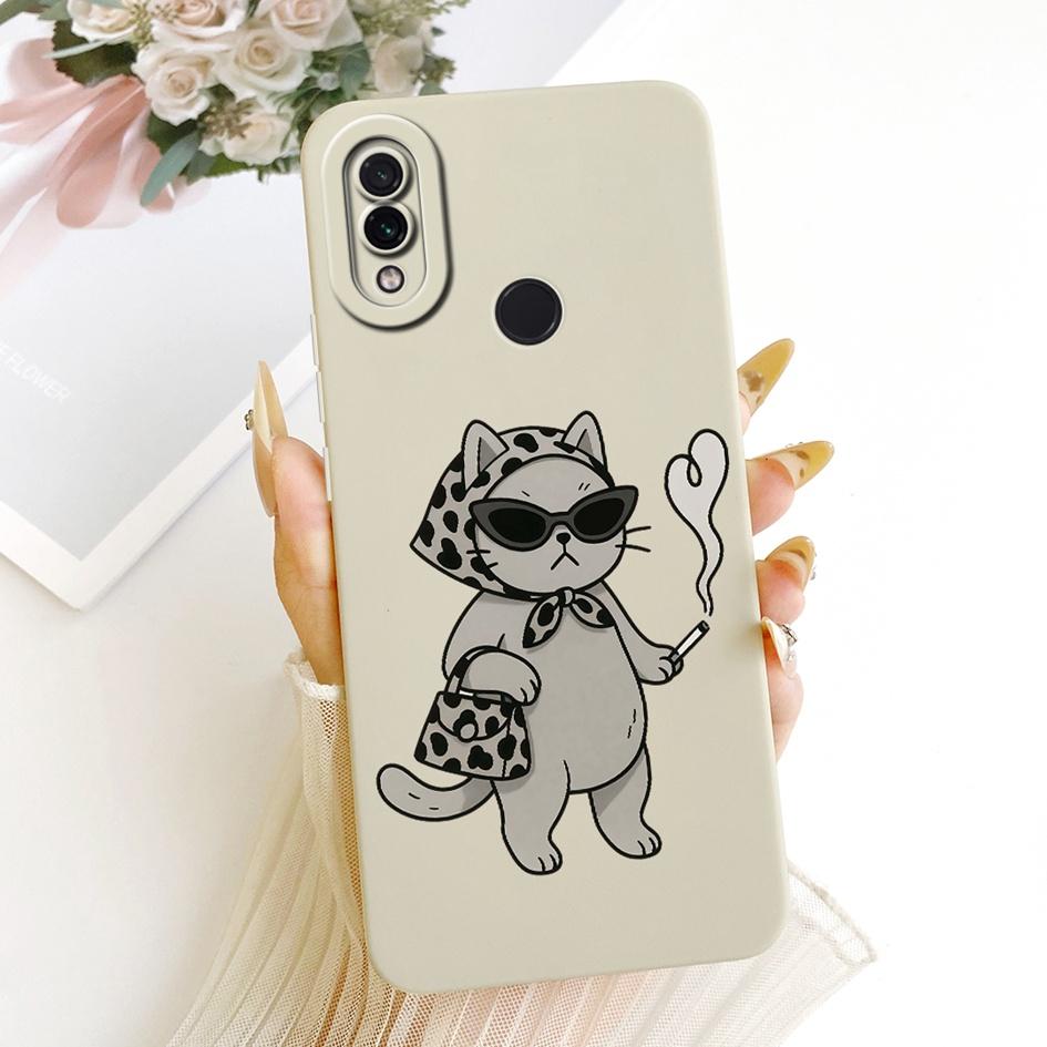 Case For Xiaomi Redmi Note 7 Pro Cover Lovely Cat Rabbit Cartoon Soft Candy Silicone Protective Shell For Redmi Note 7 7S Fundas