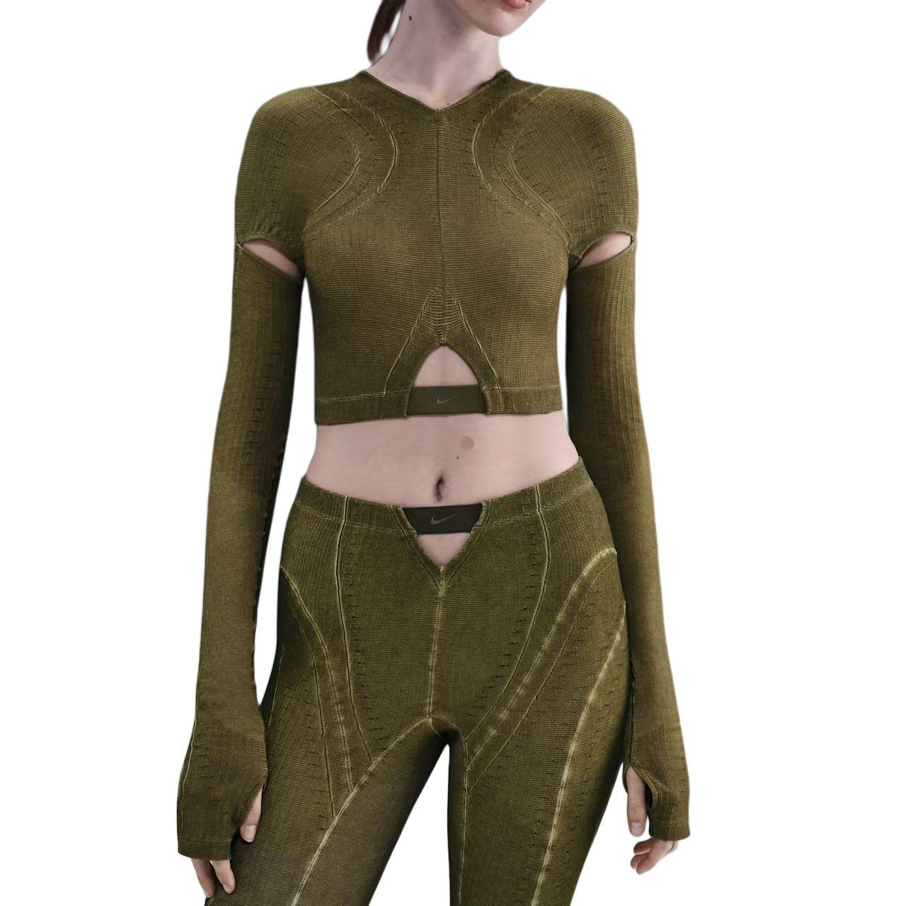 

Nike X Knwls Ghost Top Pullover V-Neck Soft Long Sleeve T-Shirt Women tops IB0265-368 S