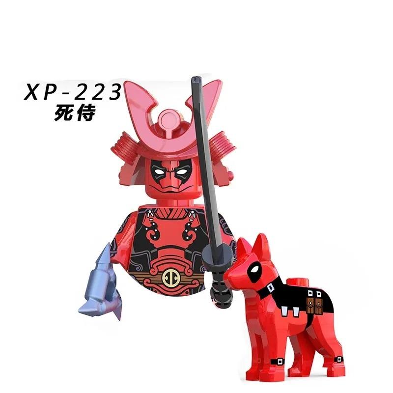 Ślepa Paczka Mini Klocki TV6205 Figurki Duży Goblin Spiderman Iron Man Venom Kapitan Hawk Deadpool Pancerz Boże Narodzenie Prezent Zabawka