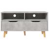 Vidaxl Szafka Pod Tv, Szarość Betonu, 90X40X48,5 Cm