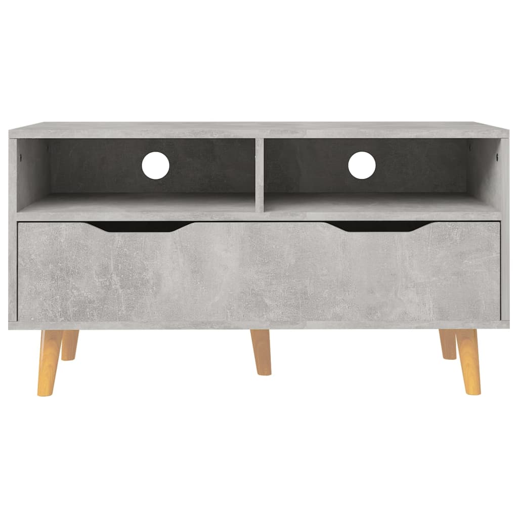 Vidaxl Szafka Pod Tv, Szarość Betonu, 90X40X48,5 Cm