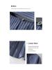 Women's Pure Cotton Striped Shirt with Ribbon Design - Slimming, Loose-Fit, Casual Spring Top