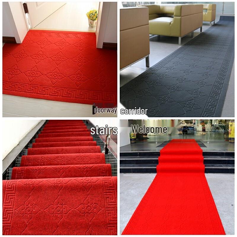 Mrs. Zhuang ZTT-9043 Fleece Embossed PVC Anti-Slip Mat