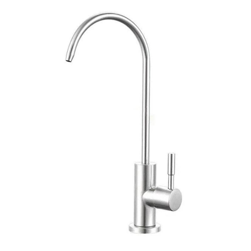 Drinking Water Faucet Kitchen Bar Sink Faucet Stainless Steel Water Filter Faucet for Drinking, Kitchen Cooking