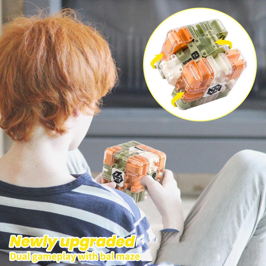 Intelligent Bead Maze Puzzle , Thinking Toy For Children's Stress Relief Training.