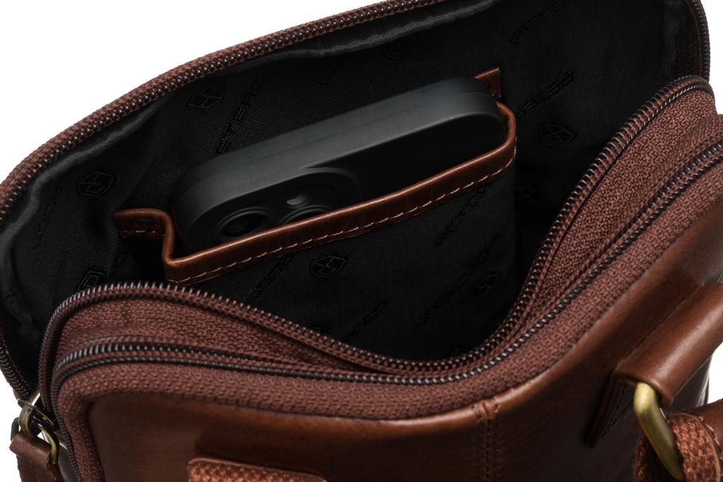 PTN M22-TUM-0444 Brown Leather Bag