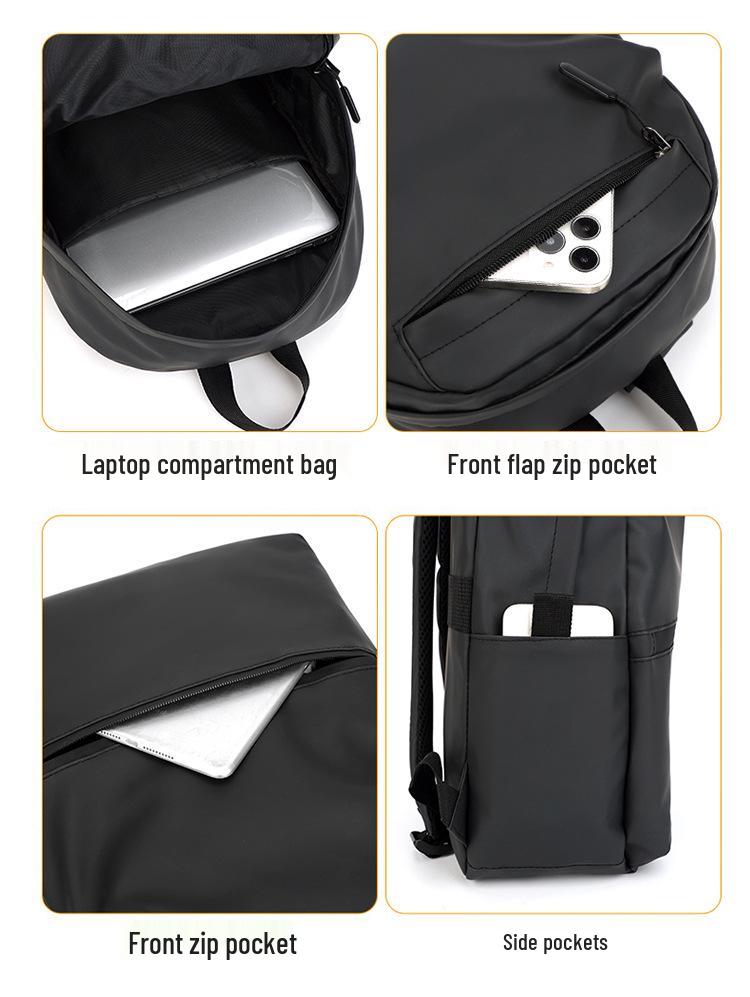 Urban Minimalist Men's Leather Backpack - Southeast Asia Edition