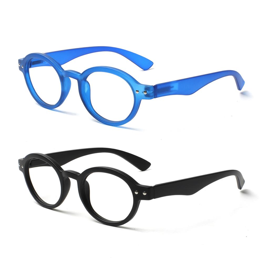 TRUEZING Reading Glasses for Women Men Fashion HD Lens Spring Hinge Lightweight Comfortable Prescription Eyewear