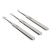 3pcs Nail Cuticle Trimmer Stainless Steel Professional Cuticle Nail Remover Pusher for Manicure