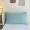 Pure Cotton Pillow Set: Includes Single 48x74cm Pillowcase, Pair of Pillow Inserts, Liner, and Cover.