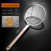 Stainless Steel Kitchen Strainer with Wooden Handle