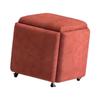Small Footstool Sofa Stool Sofa Tea Stool Square Seat Chair Ottoman Stool for Entryway Bedside Nursery Bedroom Dressing Room
