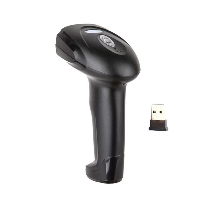 Versatile Laser USB Barcode Scanner with Wireless & Bluetooth Connectivity