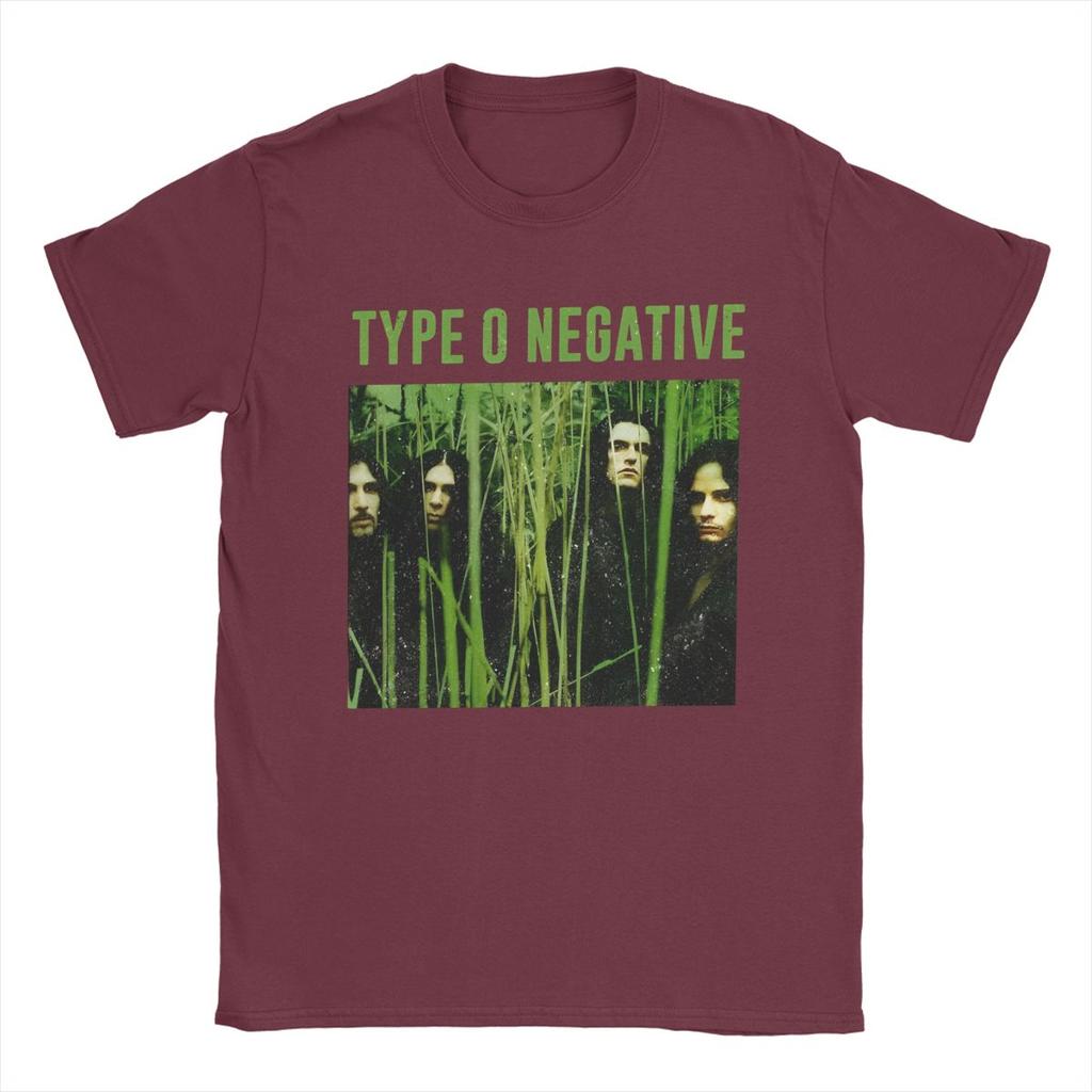 Type O Negative Men T Shirt Novelty Tees Short Sleeve Crew Neck T-Shirts 100% Cotton 4XL 5XL 6XL Tops