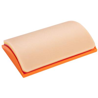 Medarchitect Simulated Dermal Suture Practice Pad DIY Wound Artificial Skin Surgical Suture Practice Kit with Durable Padded Double Layer Curved Base