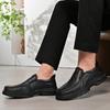 Fashion New Brand Mens Slip on Shoes Classic Genuine Leather Dress Shoes Handmade Mens Comfortable Loafers Men Business Dress Footwear