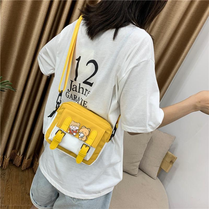 Nylon Cloth Small Square Bag New Women's Bag Fashion Trend Shoulder Messenger Bag