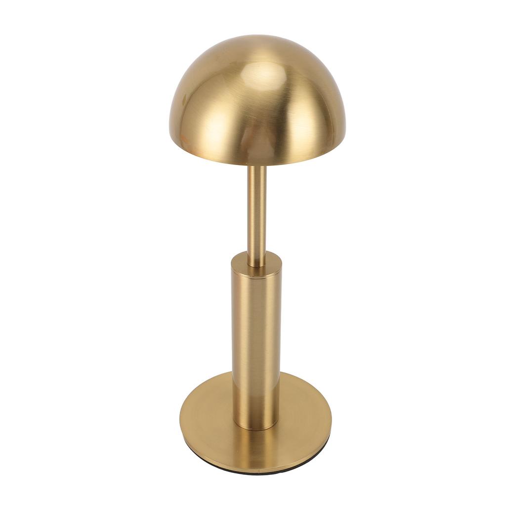 Cordless Table Light Iron 3 Level Brightness Touch Control Rechargeable Restaurant Lamp Warm Light G