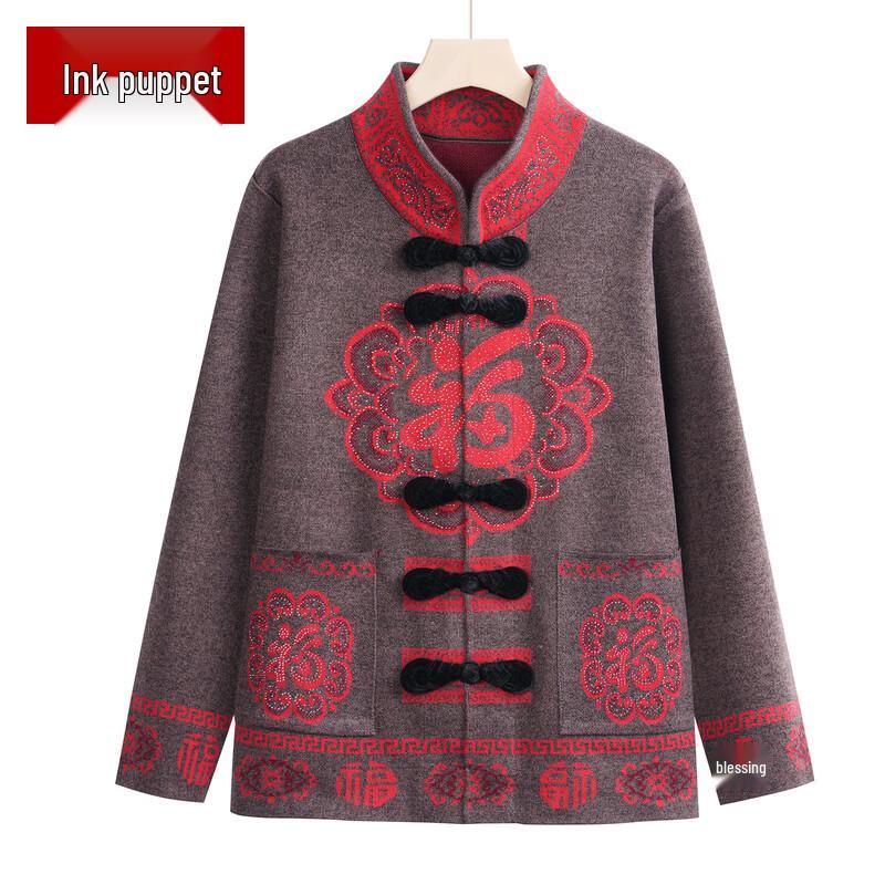 

Mo ou Women s Elegant Fall/Winter Knit Cardigan Sweater 3XL