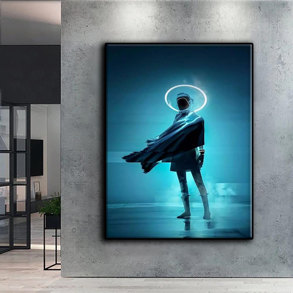 5D DIY Cyberpunk Geometrische Ästhetik Kreuzstich Strasssteine Diamant Malerei Stickerei Mosaik Heimdeko