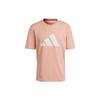 adidas T Shirts Men's Pink Crew Neck Moderate Straight Fit H39748